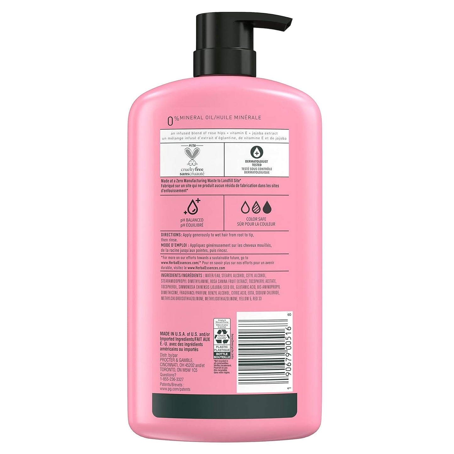 Herbal_Essences_Conditioner,_Rose_Hips-_Smooth_Collection,_Shiny_Hair_with_Vitamin_E_&_Jojoba,_Safe_for_Color_Treated_Hair,_Floral_Scent,_Cruelty-Free,_Dermatologist-Tested,_29.2_Fl_Oz
