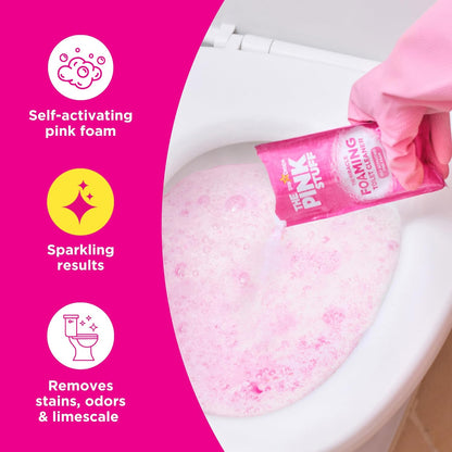 Stardrops_-_The_Pink_Stuff_Bathroom_Cleaning_Kit_–_Cleaning_Paste,_Bathroom_Foam_Spray,_Toilet_Foaming_Powder,_SQeeZY_Sponge_&_3_Microfiber_Cloths_–_Tough_on_Stains,_Grease_&_Soap_Scum