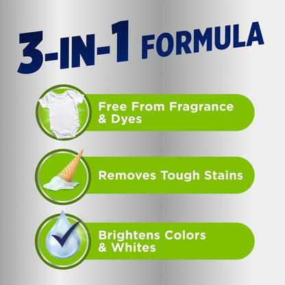 OxiClean_Triple_Action_Free_Versatile_Stain_Remover_Powder,_Use_with_Detergent,_No_Fragrance,_No_Dyes,_No_Chlorine,_Removes_Stains,_Brightens_Colors_and_Whites,_4_lbs