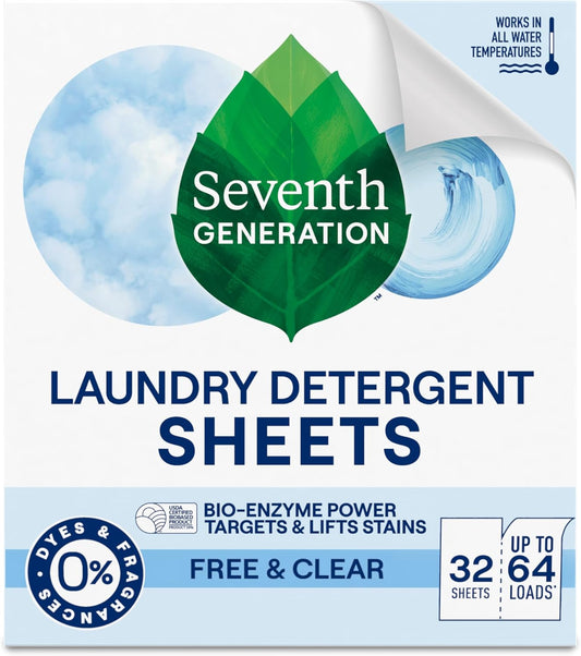 Seventh_Generation_Laundry_Detergent_Sheets_32ct_Free_&_Clear_Removes_Tough_Stains_Safer_for_your_family