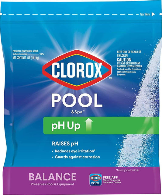 Clorox®_Pool&Spa™_Swimming_Pool_pH_Up,_Raises_pH,_Protects_Against_Eye_and_Skin_Irritation,_4LB_(Pack_of_1)