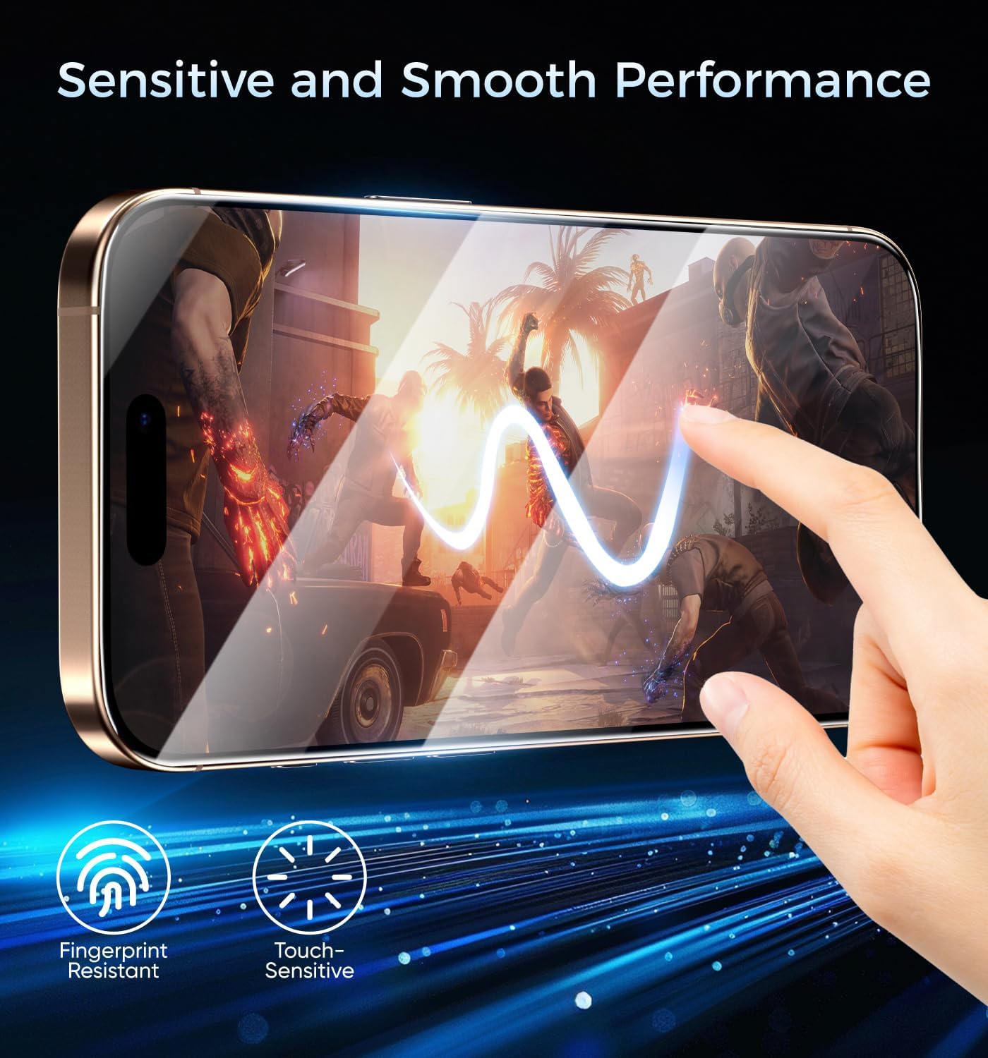 MAGIC_JOHN_3rd_Gen_Upgraded_for_iPhone_16ProMax_Privacy_Screen_Protector_6.9_Inch,25°Anti-Spy_Screen,Shockproof_Tempered_Glass,Auto_Dust-Removal,Bubble_Free,Easy_Installation,2_Pack