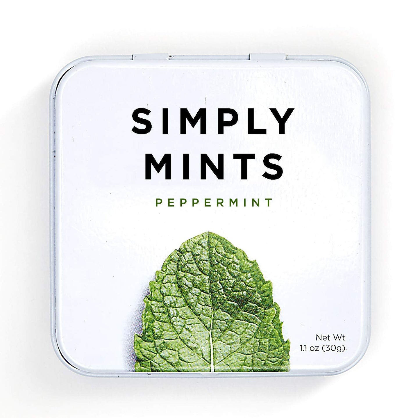 SIMPLY_Mints_|_Peppermint_Breath_Mints_|_Pack_of_One_(30_Pieces_Total)_|_Breath_Freshening_+_Aspartame-Free_+_Vegan_+_non-GMO