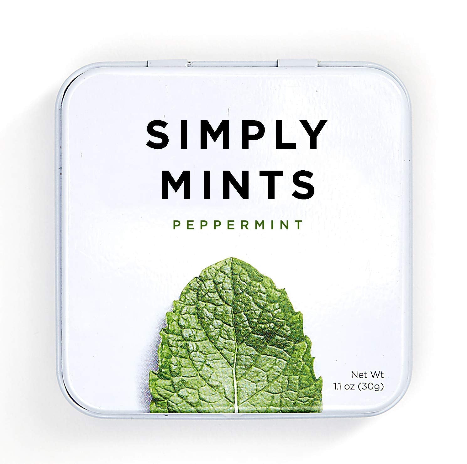 SIMPLY_Mints_|_Peppermint_Breath_Mints_|_Pack_of_One_(30_Pieces_Total)_|_Breath_Freshening_+_Aspartame-Free_+_Vegan_+_non-GMO