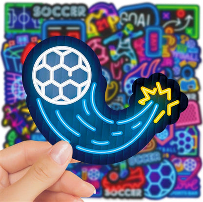 50pcs_Neon_Sports_Theme_Sticker,Waterproof_Vinyl_Stickers_-_Football_SoccerDecor_&_Party_Favors_Gifts_for_Laptop,_Water_Bottle,_Skateboard_Guitar_(Neon_Sticker-2)