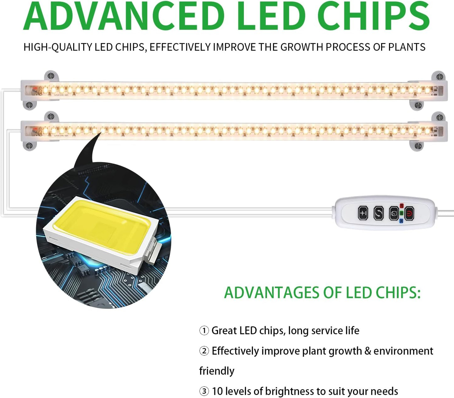 LED_Grow_Light_Strips,_Grow_Lights_for_Indoor_Plants_Full_Spectrum_3000K/3500K,_Plant_Light_with_3/9/12H_Timer,_10_Dimmable_Levels_for_Seedling_Succulent,1_Strip/2_Strip/3_Strip/4_Strip