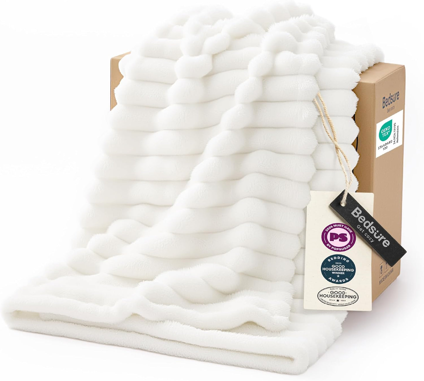 Bedsure_GentleSoft_White_Throw_Blanket_for_Couch_-_Birthday_Gifts_for_Women_Mom_Her_Girls,_Cozy_Fleece_Blanket_for_Sofa_Bed,_Living_Room_Home_Bedroom_Decor_Dorm_Essentials,_Off_White,_50x60_Inches