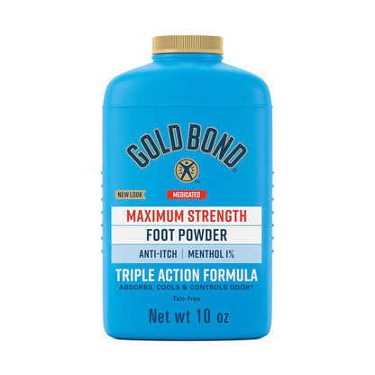 Gold_Bond_Medicated_Talc-Free_Foot_Powder_10_oz.,_Maximum_Strength_Odor_Control_&_Itch_Relief
