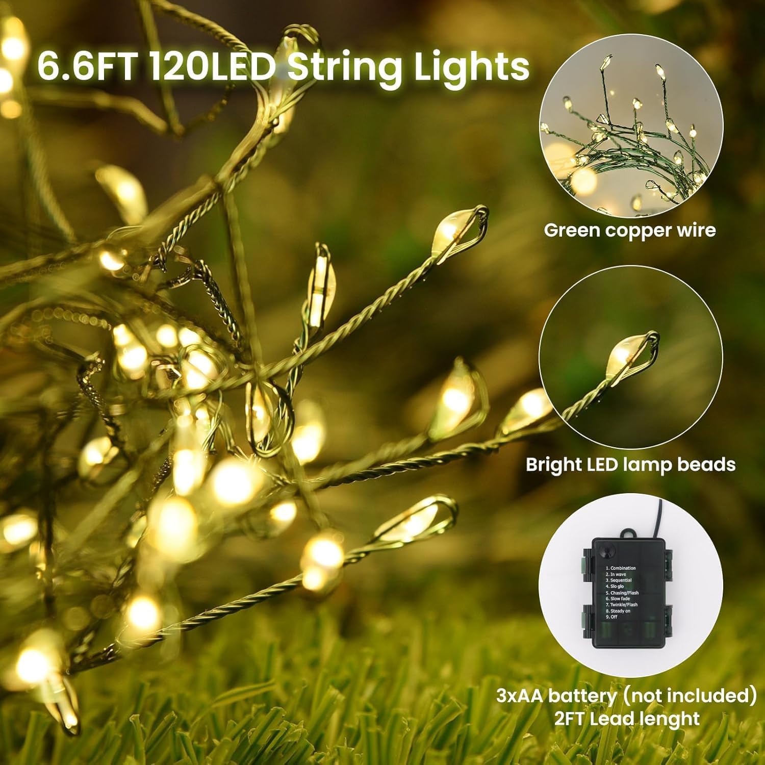 Dailyart_6feet_120_LED_Starry_Lights,_Battery_Operated_Waterproof_Dark_Green_Copper_Wire_Fairy_Light_String_Light_for_Garland,_Wreath,_Patio,_Garden,_Wedding,_Party,_Xmas