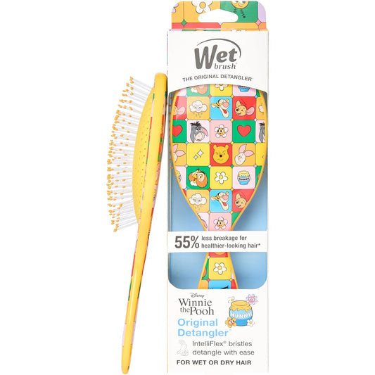 Wet_Brush_Winnie_The_Pooh_Original_Detangler_Hair_Brush,_Soft,_Flexible_Bristles_Gently_Detangle_All_Hair_Types,_Works_on_Wet_or_Dry_Strands,_Ergonomic_Handle,_Reduces_Breakage,_Pooh_&_Friends