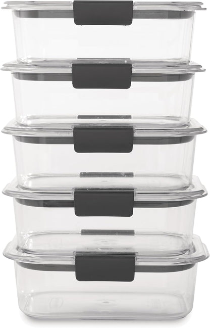Rubbermaid_Brilliance_Tritan_Plastic_Food_Storage_Containers_BPA_Free_Airtight_Lids_Ideal_for_Lunch_Meal_Prep_&_Leftovers_Set_of_5_(3.2_Cup)