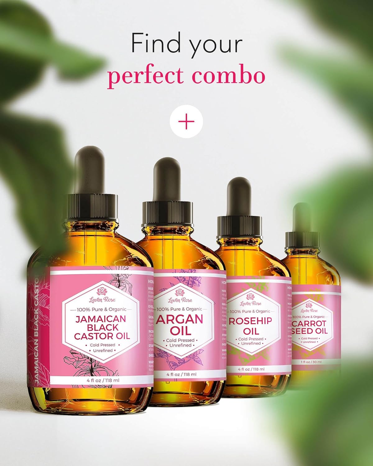 Leven_Rose_Jojoba_Oil_Organic,_Pure_Cold_Pressed_Carrier_Oil,_Natural_Unrefined_Moisturizer_for_Skin_Hair_and_Nails_4_oz