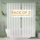 Frosted - 72"W x 72"L (Pack of 2)