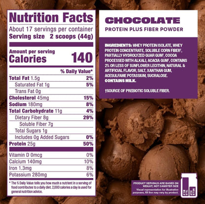Premier_Protein_Powder_Plus_Fiber,_Chocolate,_25g_Protein,_7g_Fiber_to_Support_Gut_Health,_No_Added_Sugar_(17_Servings)