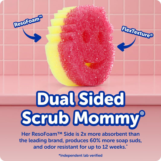 Scrub_Daddy_Scrub_Mommy_Kitchen_Sponges_for_Dishes_&_Wiping_Spills_-_Dual-Sided_Dish_Scrubber_Sponge_for_Cleaning_-_Multi-Colored_Bulk_Pack_-_Stain_&_Odor_Resistant_(9_Count)