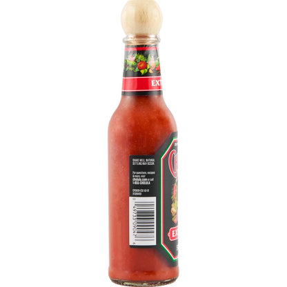 Cholula_Hot_Sauce,_Extra_Hot,_Product_of_Mexico,_Blend_of_Arbol_&_Piquin_Peppers_for_Bringing_Extra_Hot_Heat_to_Tacos,_Eggs,_Pizza_and_More,_5_fl_oz