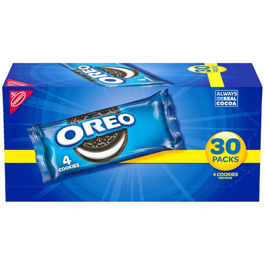 OREO_Chocolate_Sandwich_Cookies,_30_Snack_Packs_(4_Cookies_Per_Pack)
