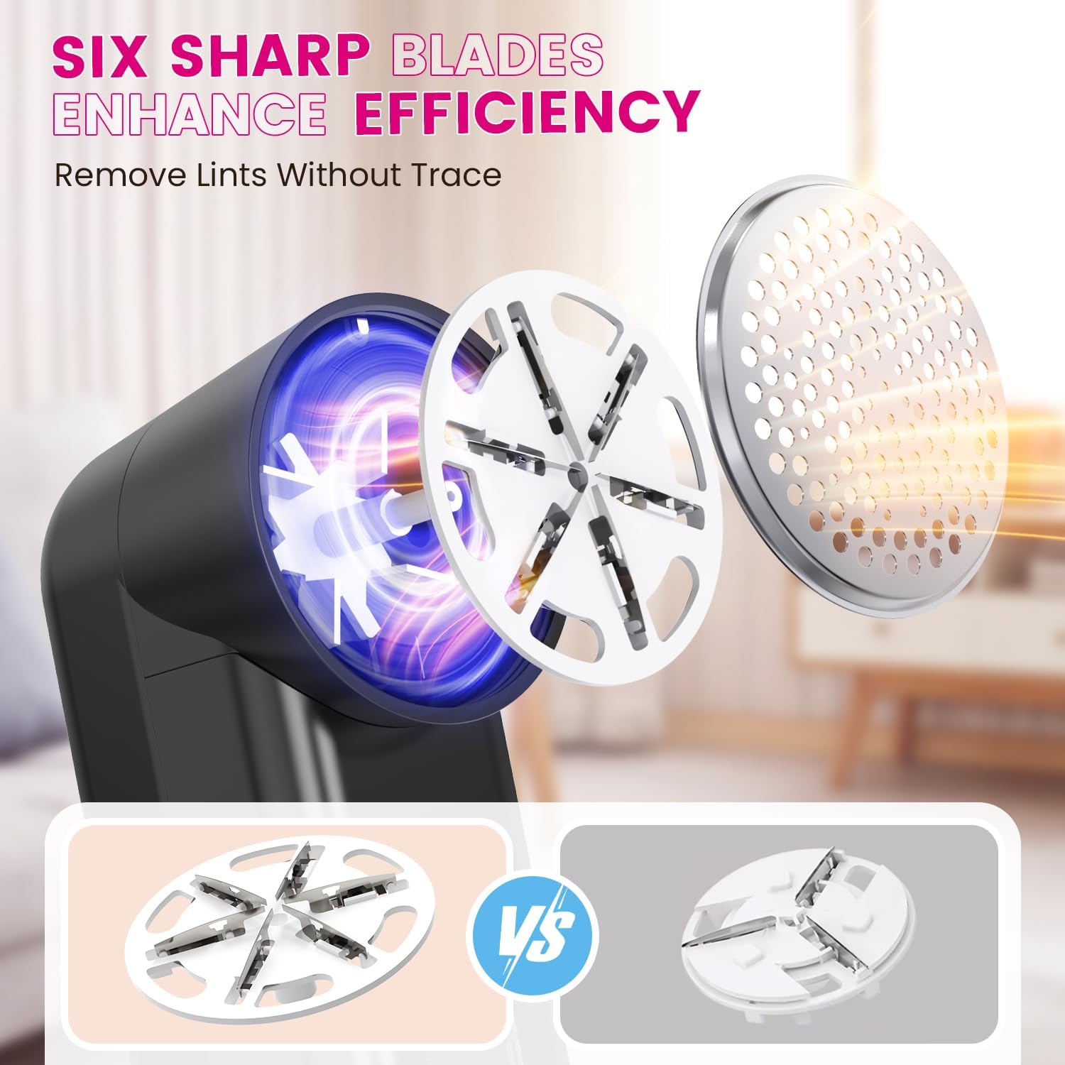 Fabric_Shaver,_Ziitty_Lint_Remover_for_Clothes,_Type-C_Rechargeable_Lint_Shaver_with_LCD_Display_&_6-Blade,_Sweater_Shavers_to_Remove_Pilling，Fuzz_Remover_Fabric_Shaver_for_Clothing_and_Furniture