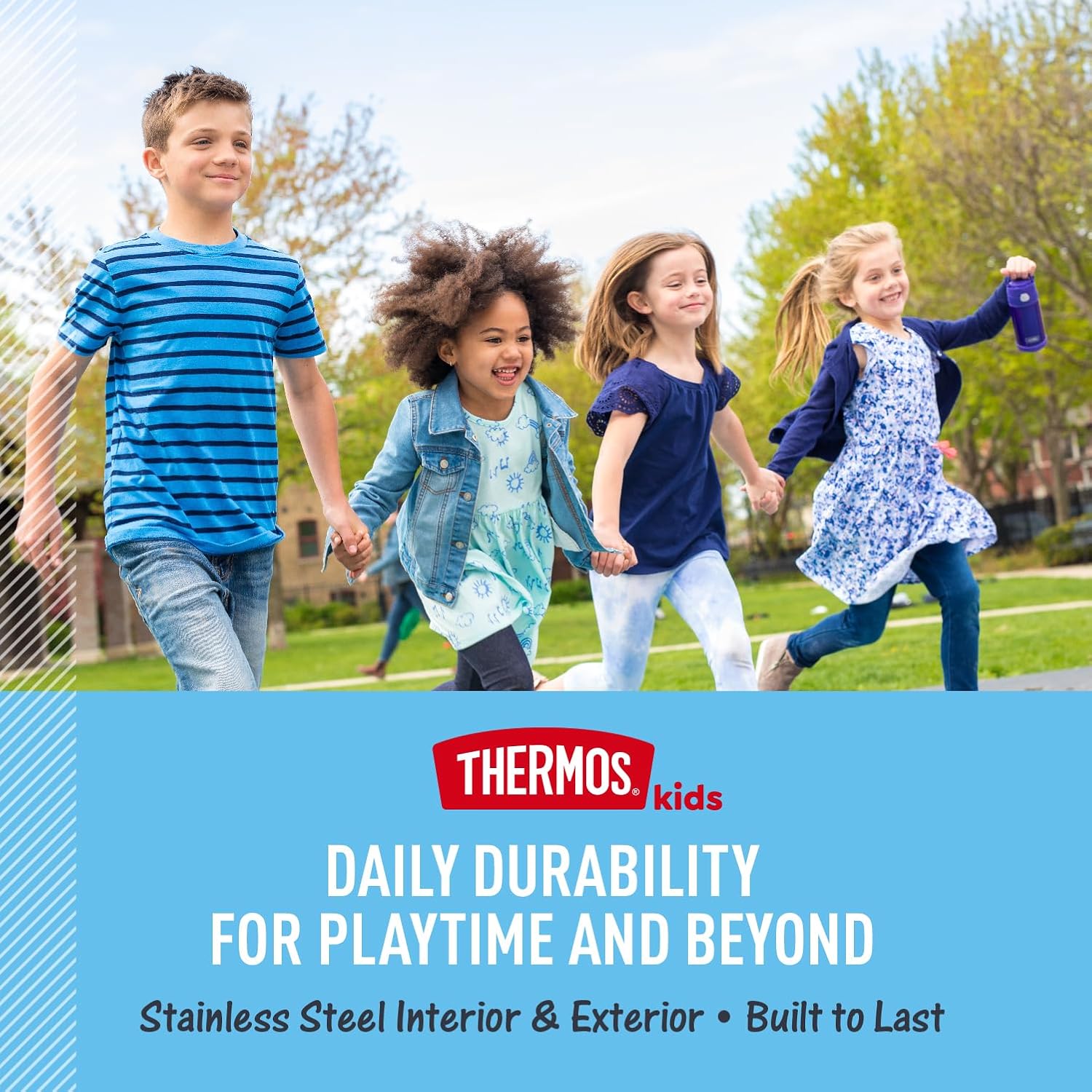 THERMOS_FUNTAINER_Insulated_Stainless_Steel_Food_Jar,_16_Ounce,_Kids_Lunch_with_Foldable_Spoon,_Push-Button_Lid,_Matte_Black