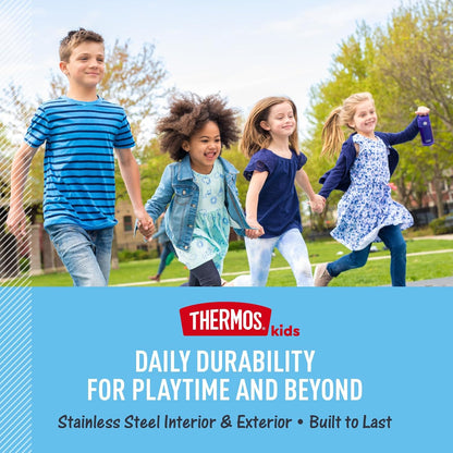THERMOS_FUNTAINER_Insulated_Stainless_Steel_Food_Jar,_16_Ounce,_Kids_Lunch_with_Foldable_Spoon,_Push-Button_Lid,_Matte_Black