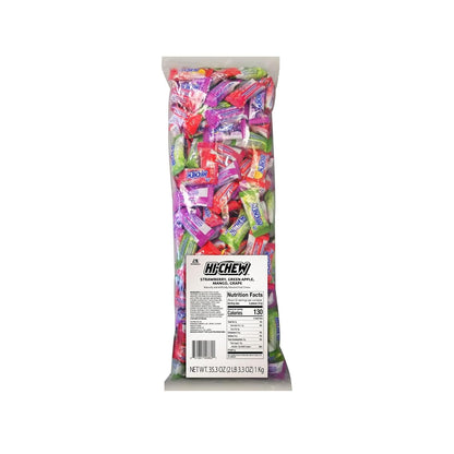 HI-CHEW_Assorted_Bulk_Candy_Bag,_Green_Apple_Strawberry_Mango_Grape,_Soft_&_Chewy_Candy_2lb_-_185+_Pieces_Individually_Wrapped_-_Made_with_Immensely_Juicy_Fruity_Flavors