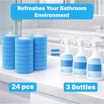 CiLoN_Wall-Mounted_Disposable_Toilet_Brush_Kit_and_Sponge_Head_Refills._(24pcs_Refill_Heads)