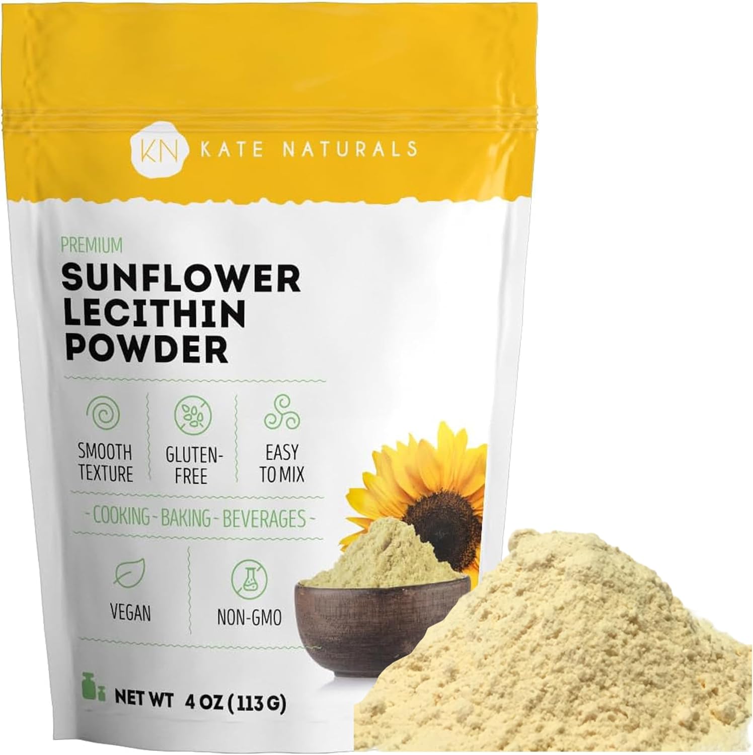 Kate_Naturals_Sunflower_Lecithin_Powder_for_Baking_Bread,_Gummies,_Cooking._Substitute_for_Soy_Lecithin_Powder_(4_oz,_Non-GMO)