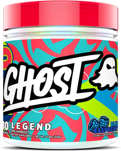 GHOST_Legend_Pre-Workout_Powder,_Blue_Raspberry_-_30_Servings_–_Pre-Workout_for_Men_&_Women_with_Choline,_L-Citrulline,_&_Beta_Alanine_for_Energy_&_Focus