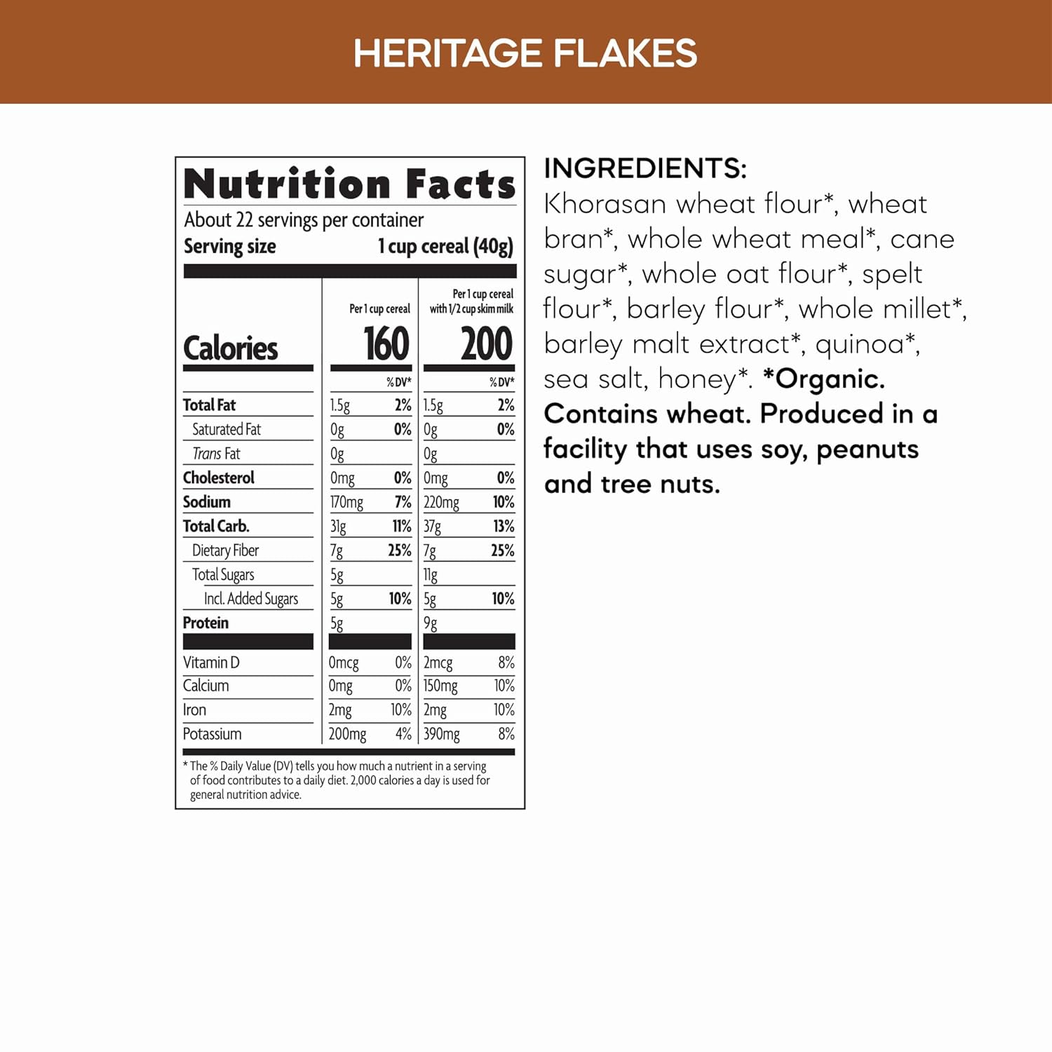 Nature's_Path_Organic_Heritage_Flakes®_Cereal,_13.25_oz_(Pack_of_1),_Non-GMO