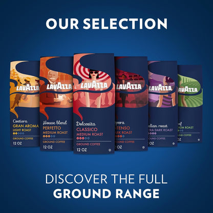 Lavazza_Decaf_Ground_Coffee,_Medium_Roast,_100%_Arabica,_12_oz_Bag_(Pack_of_1)
