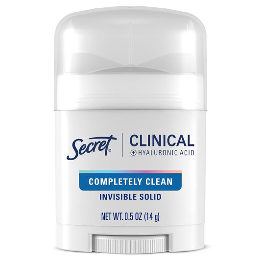 Secret_Clinical_Strength_100HR_Sweat_&_Odor,_Invisible_Solid_Antiperspirant_&_Deodorant_for_Women,_3X_Stress_Protection_with_Hyaluronic_Acid,_PH_Balanced,_Completely_Clean_Scent,_0.5_oz
