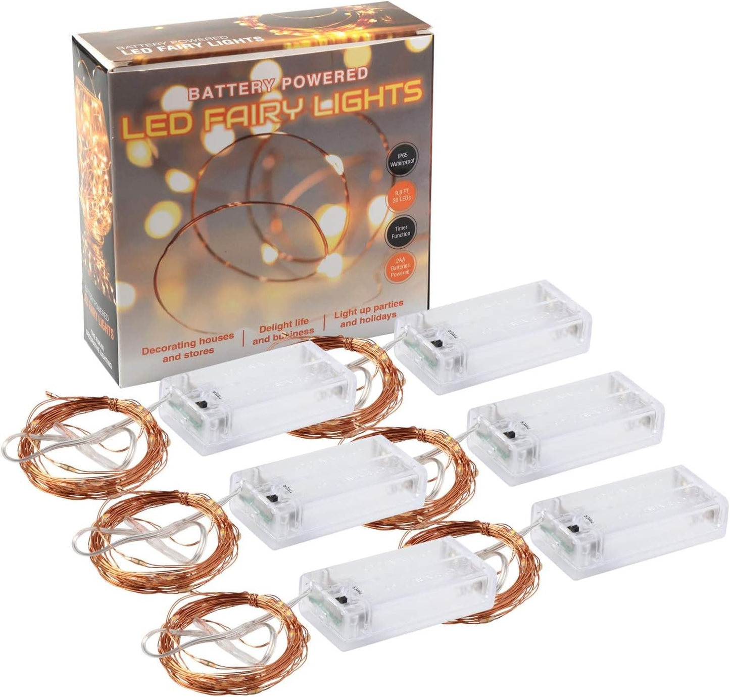 innotree_6_Pack_LED_Fairy_String_Lights_Battery_Operated_with_Timer,_10Ft_30LEDs_Battery_Powered_Copper_Wire_Mini_Firefly_Twinkle_Lights_for_Bedroom,_Christmas,_Wedding,_Party_Decoration,_Warm_White
