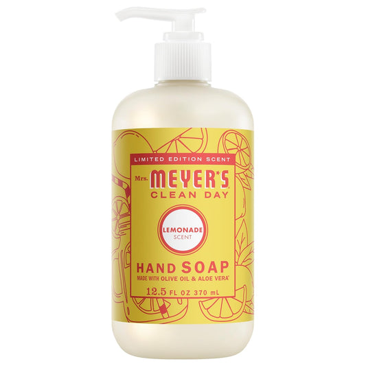 Mrs._MEYER'S_CLEAN_DAY_Hand_Soap,_Lemonade_Scent,_12.5_Fl_Oz_Bottle