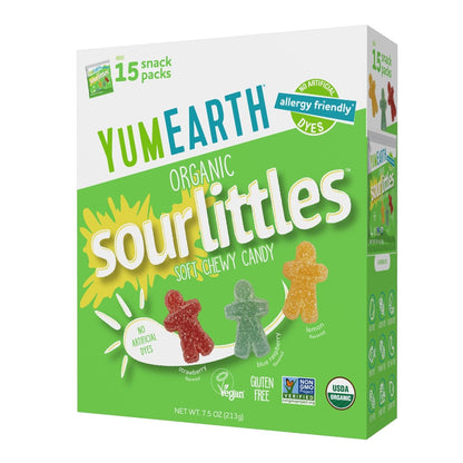 YumEarth_Organic_Sour_Littles_Chewy_Candy_-_Allergy_Friendly_(Top_9_Free),_No_Artificial_Dyes,_Non_GMO,_Gluten_Free,_Vegan_Candy_Snacks_-_15_Count_Box