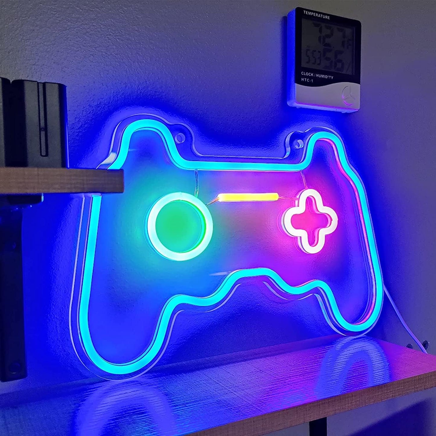 Led_Dimmable_Neon_Signs_Wall_Decorations_For_Living_Room|Bedroom_Gamepad_Controller_Shape_Lights_Game_Room_Decor_Accessories_Cool_Teen_Boys|Girls|Kids_Gamer_Gifts