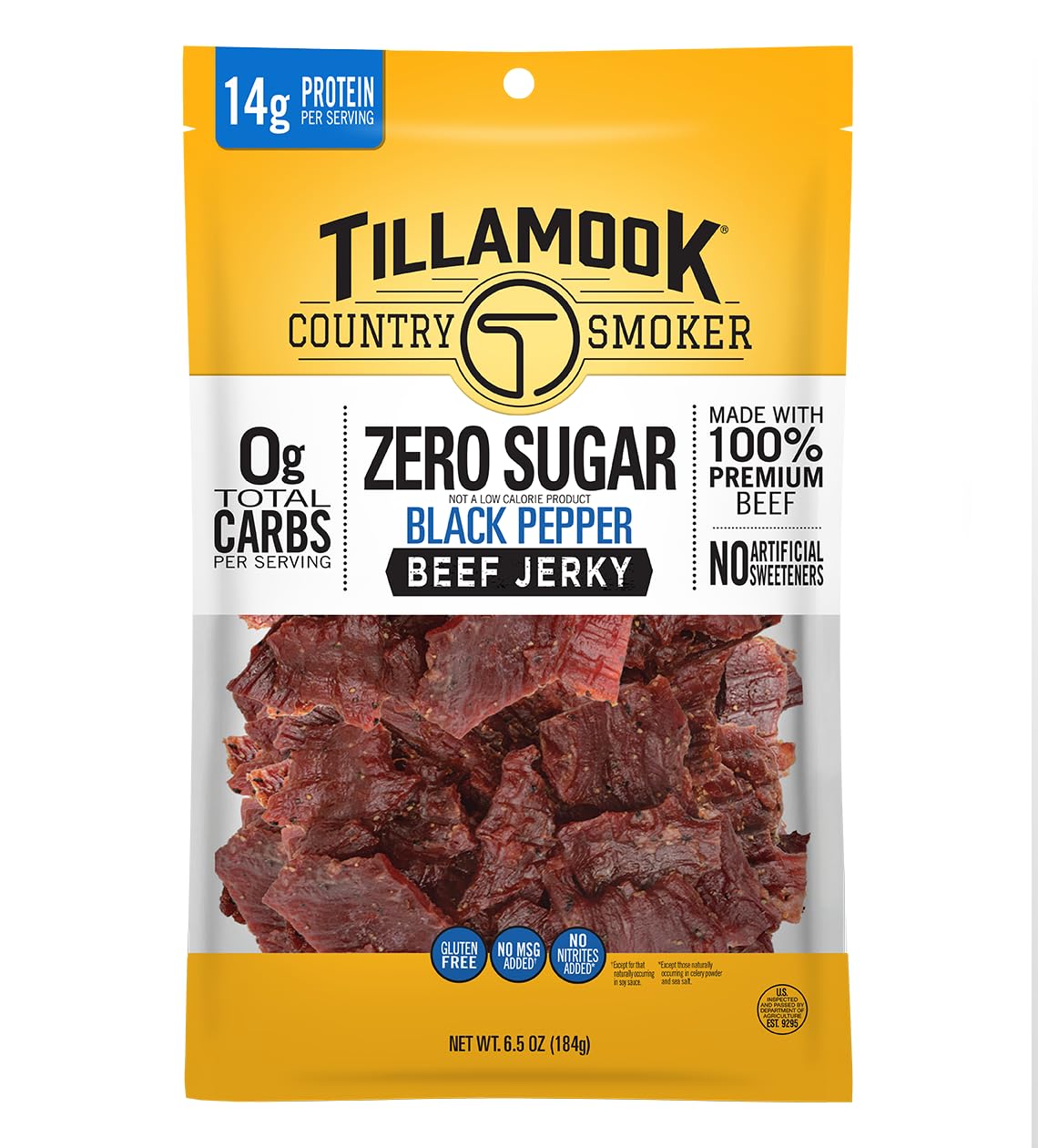 Tillamook_Country_Smoker_Keto_Friendly_Zero_Sugar_Beef_Jerky,_Black_Pepper,_6.5_Ounce