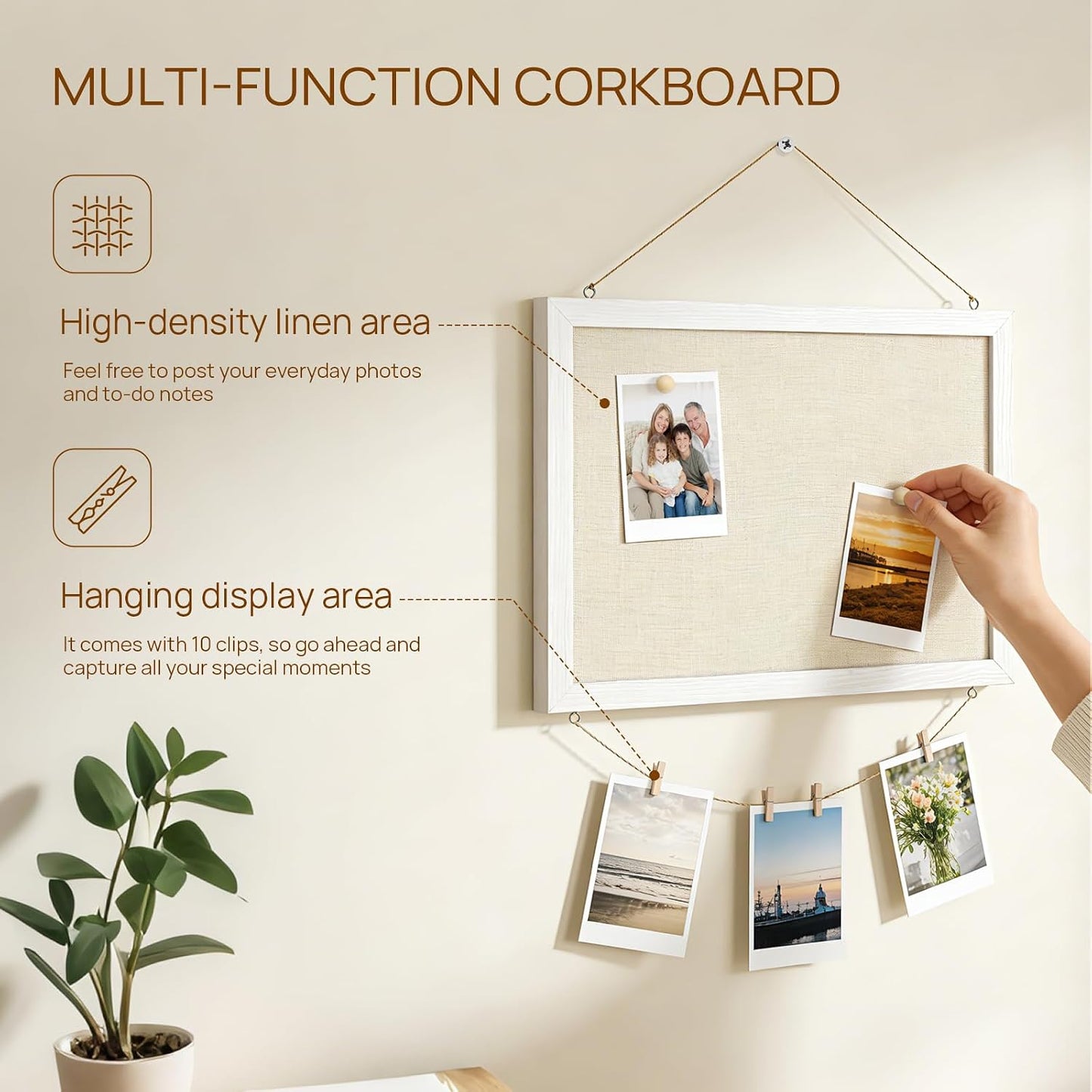 DOLLAR_BOSS_Double-Sided_Bulletin_Boards_with_Linen,_16"x12"_Cork_Board