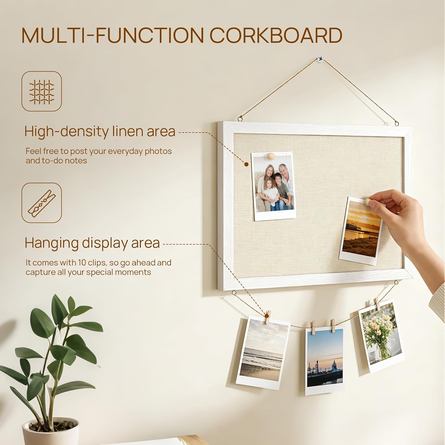 DOLLAR_BOSS_Double-Sided_Bulletin_Boards_with_Linen,_16"x12"_Cork_Board