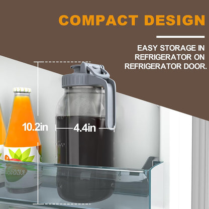 Cold_Brew_Coffee_Maker,_64_oz_Glass_Mason_Pitcher_|_100μm_stainless_steel_filter,_wide_mouth_design,_leak-proof_lid_with_handle,_pour_spout_for_iced_coffee,_tea_and_cold_drinks