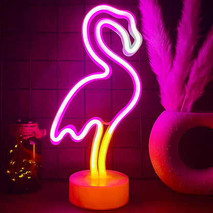 Pink_Flamingo_LED_Neon_Light_Sign_for_Bedroom_&_Girls_Room_Decor_-_USB/Battery_Operation_Night_Lights_with_Pedestal