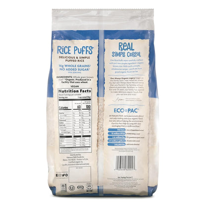 Nature's_Path_Organic_Rice_Puffs_Cereal,_6_oz_(Pack_of_1),_Earth_Friendly_Packaging