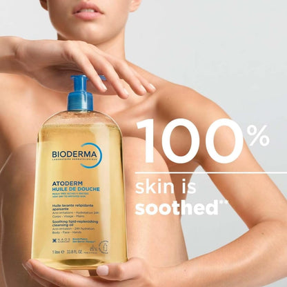 Bioderma_Atoderm_Shower_Oil,_Cleansing_Oil_For_Face_&_Body,_Nourishing_Cleansing_Oil_For_Dry_to_Atopic_Sensitive_Skin_For_Softer_&_Smooth_Skin_For_Your_Whole_Family