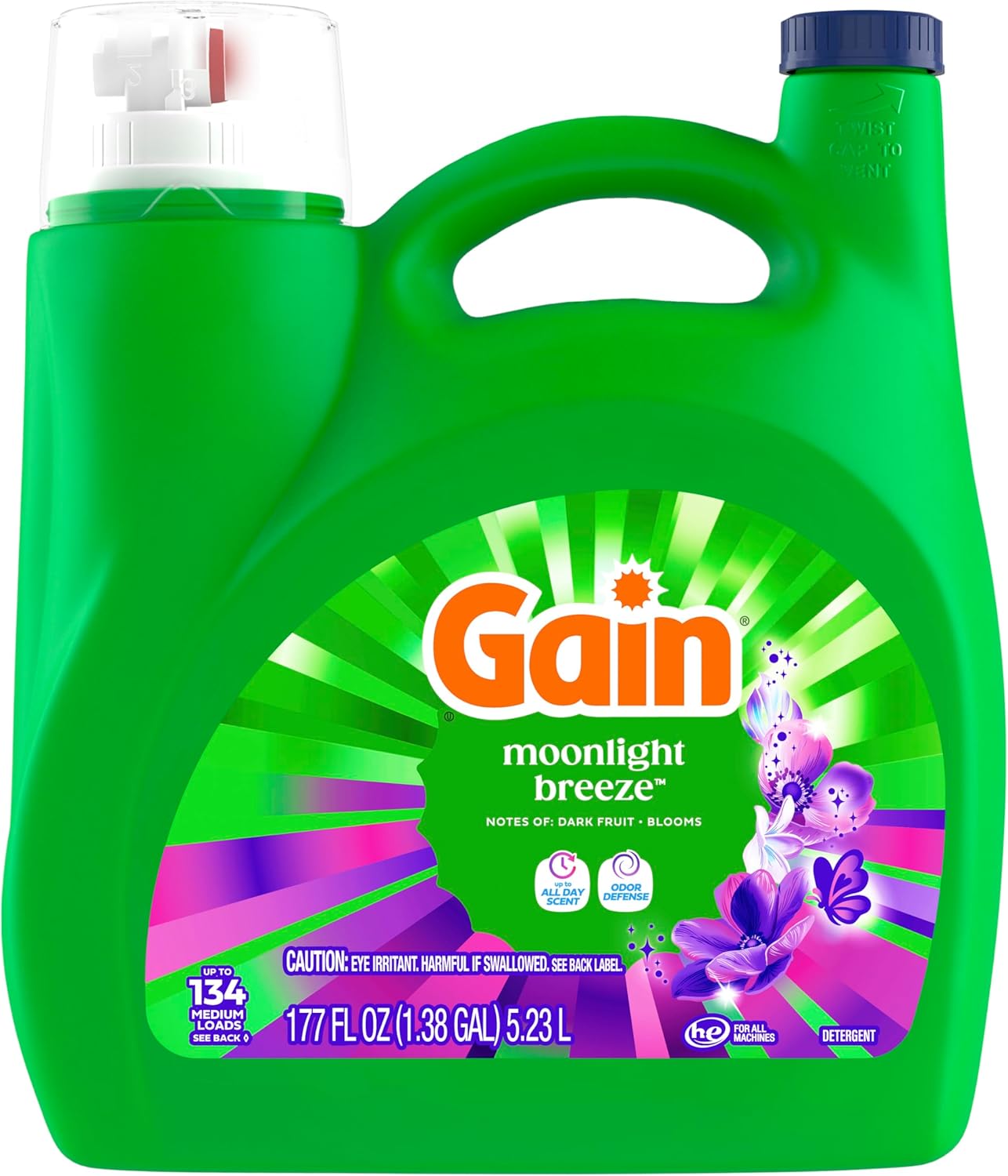 Gain_Liquid_Laundry_Detergent_with_Odor_Defense,_Moonlight_Breeze_Scent,_Laundry_Soap_For_HE_Washing_Machines,_177_fl_oz,_134_Loads_(Packaging_May_Vary)