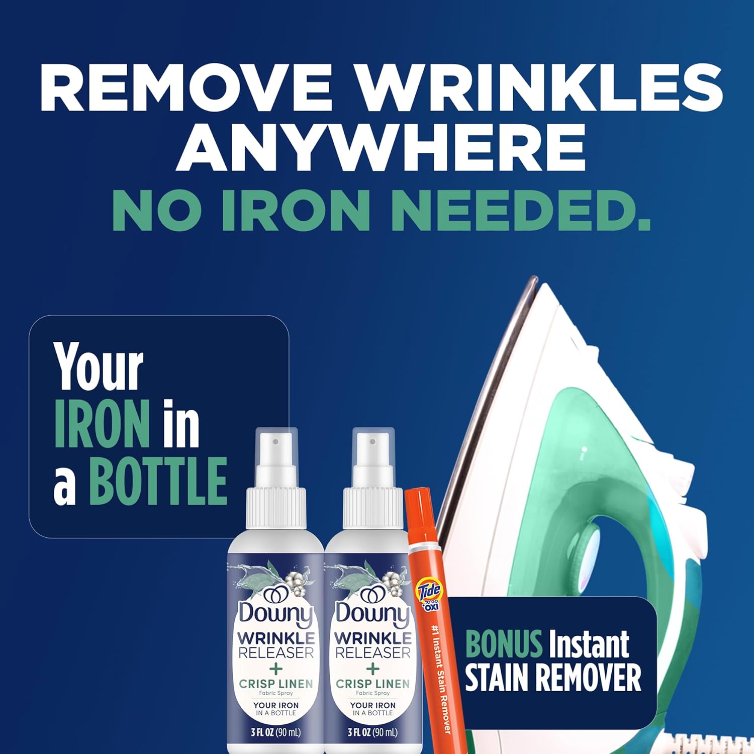 Downy_Wrinkle_Release_Spray_Bundle_w/Bonus_Tide_Pen_Sample_-_3_Pack