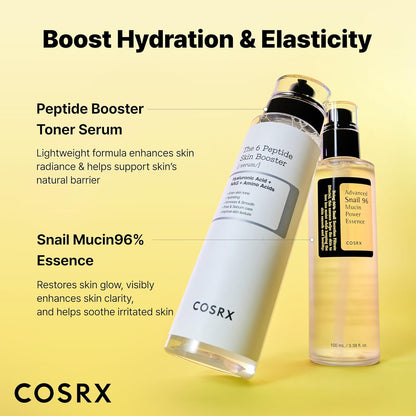 COSRX_Snail_Mucin_96%_Peptide_Booster_Set_-_Amazon_Exclusive_-_Korean_Skin_Care,_Gift_Sets,_Skin_Care_Sets_for_Women,_Advanced_Snail_Mucin_Serum,_Face_Serum,_Mothers_Day_Gifts_for_Mom