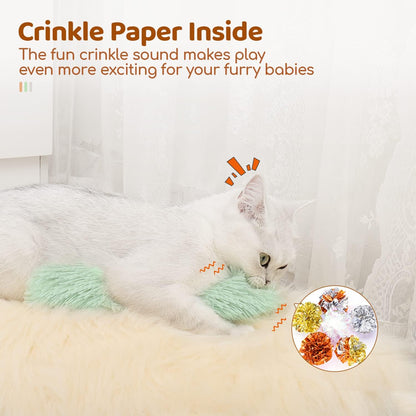 Potaroma_Cat_Toys_Pillows,_3_Pack,_Soft_and_Durable_Crinkle_Sound_with_Catnip_Inside,_Interactive_Indoor_Kitten_Kicker,_Promotes_Kitty_Exercise