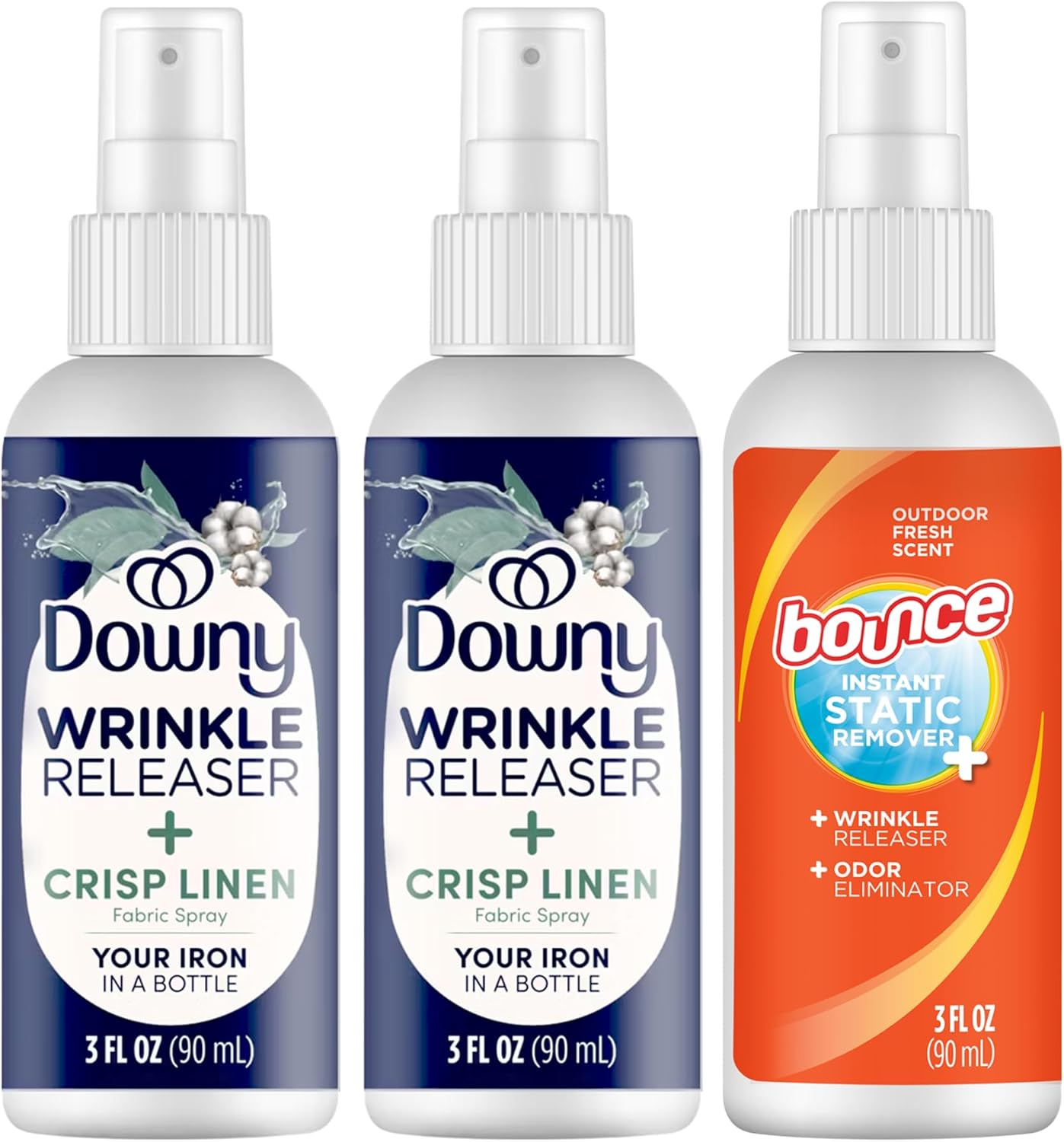 Downy_Wrinkle_Release_Spray_Bundle_w/Bonus_3oz_Bounce_Spray_Sample_-_3_Pack