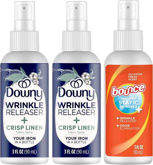 Downy_Wrinkle_Release_Spray_Bundle_w/Bonus_3oz_Bounce_Spray_Sample_-_3_Pack