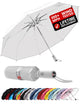 Foggy w/White Ribs - Travel Umbrella (1 Pack)