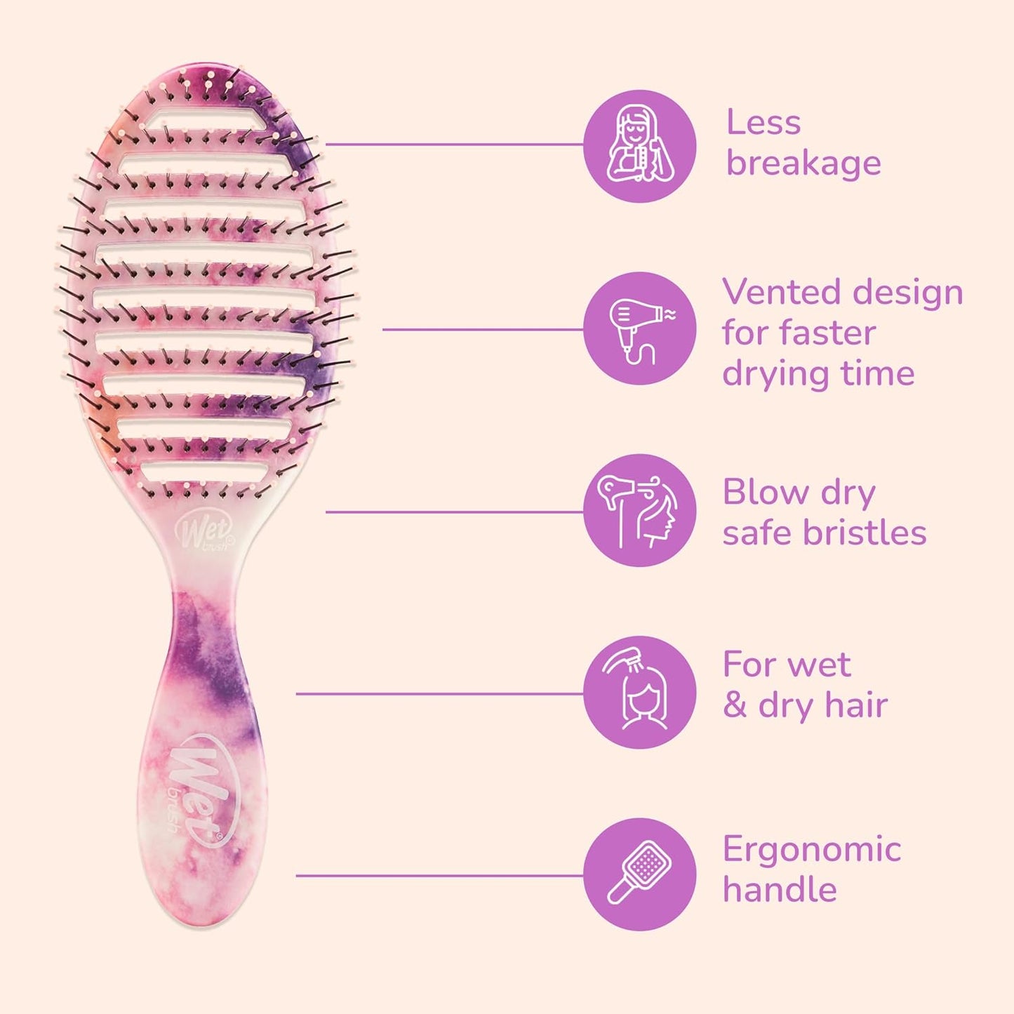 Wet_Brush_Speed_Dry_Hair_Brush_-_Watermark_(Color_Wash)_-_Vented_Design_and_Ultra_Soft_HeatFlex_Bristles_Are_Blow_Dry_Safe_With_Ergonomic_Handle_Manages_Tangle_and_Uncontrollable_Hair_-_Pain-Free
